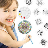 Juego de 32 herramientas de punteado de mandala, kit de plantillas de punteado de pintura de mandala de Ofilon, bolígrafo y lápiz capacitivo, herramientas de arte para pintar rocas, arcilla de cerámica, manualidades, colorear, dibujo, pintura de uñas. - Arteztik
