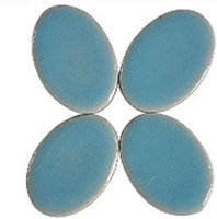 Esweny 120 piezas de mosaico de arte micro cinturón de cerámica para hacer mosaico oval ultradelgado de cerámica manual de bricolaje decoración de mosaico joyería pendientes - Arteztik
