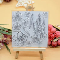 Juego de 4 sellos transparentes para decoración de tarjetas y álbumes de recortes de Welcome to Joyful Home - Arteztik
