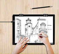 DONPODER 2G A4 caja de luz para trazado y dibujo con marco resistente Duarable, almohadilla de luz regulable para pintura de diamante, cuadro de luz, cuadro de luz para dibujar animación Stencilling - Arteztik
