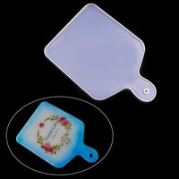 Moldes de bandeja para resina epoxi, moldes flexibles cuadrados resina epoxi, moldes de bandeja de resina para hacer tabla de servir, posavaso, placa de fruta (blanco) - Arteztik
