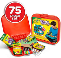 Crayola Create 'n Carry, kit portable de herramientas de arte, más de 75 piezas, gran regalo. - Arteztik
