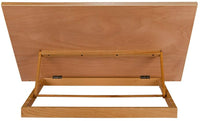 SoHo Urban Artist - Mesa de dibujo ajustable de madera maciza extragrande y caballete para bocetos - acabado natural 19.75" x 30". - Arteztik
