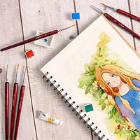 Juego de 5 pinceles de pintura de micro detalles, pinceles de pintura en miniatura para pintura, acrílico, miniatura, para acuarela, aceite - Arteztik
