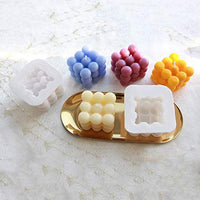 Joour - Molde de silicona 3D de 2 piezas para suministros de boda, herramientas de arcilla de bricolaje, jabonera hecha a mano - Arteztik
