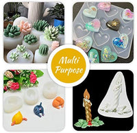 Kit de silicona para hacer moldes – goma de silicona translúcida líquida para hacer moldes de silicona – Relación de mezcla fácil 1:1 de silicona para moldes de resina de bricolaje, fundición, fabricación de joyas, fabricación manual, manualidades – 21.16 - Arteztik
