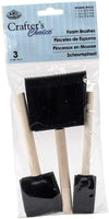 ROYAL BRUSH RFOMW-3P Cepillo de espuma, paquete de 3 - Arteztik
