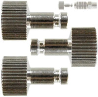 Master Airbrush marca conjunto de 3 de aerógrafo quick release Coupler sujeciones con 1/8 en. Bsp Female Thread Conexiones y 5 mm Male Pezón Tails (Quick Connect Coupler no incluido) - Arteztik
