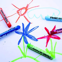 Pentel Artes pasteles al óleo, Variados - Arteztik
