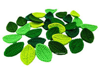 NAVA CHIANGMAI - Adorno decorativo hecho a mano con hojas de flores de ganchillo para álbumes de recortes, manualidades, manualidades, manualidades, algodón, manualidades, manualidades, álbumes de recortes, bodas, muñecas, casa, suministros de tarjeta. - Arteztik
