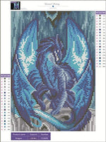 Kit completo de pintura de diamantes 5D redondos por números, doble loro con diamantes de imitación bordados, punto de cruz, suministros de manualidades para decoración de pared en el hogar, oficina, 12 x 16 pulgadas - Arteztik
