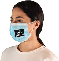 135 pegatinas para máscara, resistentes al agua, duraderas, aptas para desfiles, incluyen materia de vida negra y no puedo respirar. - Arteztik

