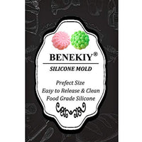 Pack de 2 moldes de jabón de silicona, 4 cacerolas en forma de flor 3D para jabón hecho en casa, molde para tartas, molde de chocolate, bandeja de cubitos de hielo, moldes de gelatina y pollitos - Arteztik
