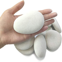 Lifetop - 60 piedras de pintura, piedras planas y suaves para manualidades, decoración, piedras grandes, medianas y pequeñas para pintar, escogidas a mano para pintar rocas - Arteztik
