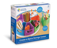 Centro de almacenamiento "creador de espacio" Learning Resources, colores brillantes - Arteztik

