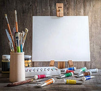 Value Pack Stretched Canvas for Painting, 12 x 12, 7 Pack | Bulk Value Pack Plain White Square Canvas Boards | Triple Acrylic Gesso Primed | Art Supplies for Acrylics, Oil Painting - Arteztik
