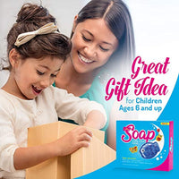 Kid Labsters Kit de fabricación de jabón – Completa tu propio juego de jabón para principiantes – Jabones de baño perfumados DIY – Idea de arte simple y manualidades y actividad de fiesta de cumpleaños para niños - Arteztik
