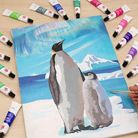 TBC The Best Crafts Juego de pintura acrílica de 60 colores (0.7 fl oz x 60) para artistas profesionales, adultos. Pintura de roca, pintura de arcilla, lienzo, pintura de tela, suministros de artes y manualidades y artículos esenciales de arte escolar par - Arteztik
