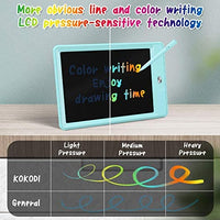 KOKODI - Tableta de escritura LCD de 8,5 pulgadas de color Doodle Board Dibujo Tablet, bloc de dibujo electrónico con función de bloqueo, juguetes educativos y de aprendizaje para niñas de 3, 4, 5 y 6 años (azul) - Arteztik
