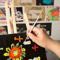 MEEDEN - Juego de pinceles para pintar en miniatura para detalles y pintura artística, acrílico, acuarela, aceite, miniaturas, modelos, kits de avión, uñas - Arteztik
