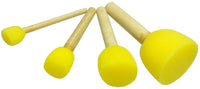 Juego de 48 esponjas redondas de espuma para pintura, para niños, manualidades, plantillas - Arteztik
