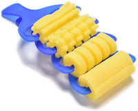 Arte de niños manualidades 30 pcs esponja pinceles de pintura niños pintura principios de bricolaje aprendizaje rodillos de esponja pinceles, Art craftssponge cepillo para polvo por obangong - Arteztik
