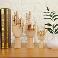 HEEPDD maniquí de mano de madera, articulado, articulado, articulado, flexible, para dibujar en casa, oficina, escritorio, niños, juguetes, regalo - Arteztik
