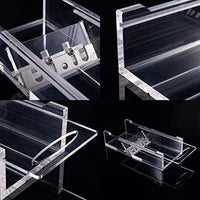 PH PandaHall - Cortador de jabón ajustable de acrílico para jabón, caja de cajón, jabonera, jabonera, herramienta para recortar jabones y velas hechas a mano - Arteztik
