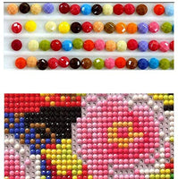 Ingzy - Kit de pintura de diamante de 3.9 x 4.7 in, kit completo de taladro, 5D, kit de bricolaje de bricolaje de diamantes de cristal, punto de cruz, mosaico, bordado, decoración de pared del hogar - Arteztik
