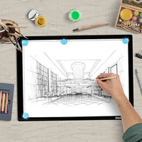 Caja de luz de la almohadilla Artcraft Tracing Light Board para la pintura de diamante - Arteztik

