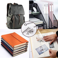 Witlans Chicago - Juego de 90 tornillos para encuadernación, acero inoxidable 304, Phillips, juego de tornillos para encuadernar con tornillos para bricolaje, decoración de cuero, álbumes de fotos, encuadernaciones (9 tamaños) - Arteztik
