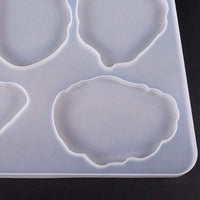 Lkjf - Molde de silicona epoxi para posavasos, hecho a mano, ágata UV, epoxi - Arteztik
