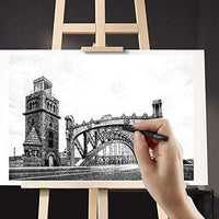 MyLifeUNIT - Lápices de dibujo cuadrado para artistas, 6 unidades (2H, HB, 2B, 4B, 6B y 8B) - Arteztik
