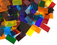 Lanyani azulejos de mosaico de cristal transparente de rombo de 1,1 libras para manualidades, varios colores - Arteztik
