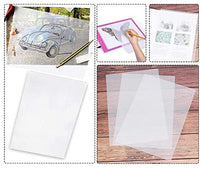 130 hojas de papel de carbono para trazado, transferencia de papel de carbono de grafito de papel de copia con 5 piezas de lápiz para repujado para madera, tela, papel, lienzo y otras superficies de arte de 8.3 x 11.8 in - Arteztik
