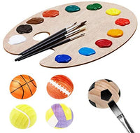 50 bolas de madera sin terminar dividir bolas de madera medias artesanías bolas naturales de madera para manualidades hemisferio para pintar DIY Navidad ornamento DIY proyectos (0.984 in) - Arteztik
