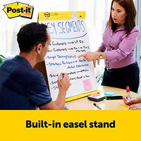 Post-it - Almohadilla de caballete de mesa portátil súper pegajosa, ideal para profesores virtuales y estudiantes, 19.7 x 22.8 in, 20 hojas, almohadilla, 2 almohadillas (563 VAD 2 unidades) - Arteztik
