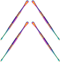 Kit de herramientas para tallar cera, 4 unidades de herramientas de modelado de escultura, arco iris de acero inoxidable - Arteztik
