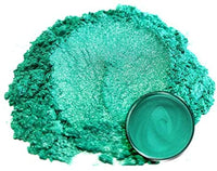 Pigmento en polvo de Mica "té verde" (1.76 oz), aditivo multiusos para manualidades y manualidades, carpintería, bombas de baño naturales, resina, pintura, epoxi, jabón, esmalte de uñas, bálsamo de labios (té verde, 1.76 oz). - Arteztik
