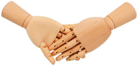 Bleiou - Maniquí de madera con manicura de 7.0 in para dibujar, dibujar y pintar - Arteztik
