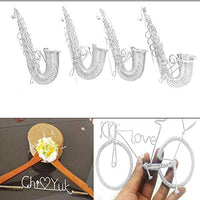 Alambre de aluminio plateado de 0.039 in para manualidades, de metal, flexible, para manualidades, escultura, manualidades - Arteztik
