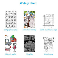 Kimfly - Tablero de luz LED A4 para trazar con diamantes, ultradelgado, con luz LED para fotocopiadora, USB y LED, color negro - Arteztik
