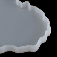 37YIMU 5 unidades de moldes de silicona para posavasos de resina, redondos irregulares de resina epoxi para fundición respetuosos con el medio ambiente, rodajas de ágata sintética, posavasos, decoración del hogar, accesorios de bricolaje - Arteztik
