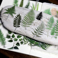 CATaireen Washi - Pegatinas botánicas para decoración de libros de recortes (65 unidades) - Arteztik
