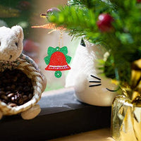 Cieovo - 8 llaveros de Navidad con diamantes de imitación, diseño 5D - Arteztik
