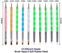 Mandala Dotting Tools para pintar raquetas mandala pintura Dotting Stencil Dot Mandala Kit 34 piezas - Arteztik
