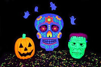 Midnight Glo Pintura UV acrílico negro luz reactiva colores neón brillante - Arteztik
