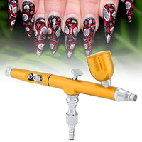FAMKIT - Juego de aerógrafos de doble acción de 0.012 in de ancho, pistola de aerógrafo para pintura artística, tatuaje, decoración de tartas, kit de herramientas para uñas - Arteztik
