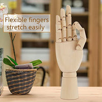 Maniquí de mano de madera con dedos flexibles y movibles, maniquí articulado para bocetos, dibujo, hogar, oficina, escritorio, niños, juguetes, regalo - Arteztik

