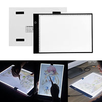 Tablero de rastreo LED portátil A4 para dibujo de plantillas, delgado, caja de luz, mesa para tatuaje artístico artista - Arteztik
